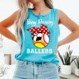 Busy Raising Ballers Baseball Softball Soccer Mom Premium Tri-Blend Comfort Colors Tank Top Light Green Busy Raising Ballers Baseball Softball Soccer Mom Premium Tri-Blend Comfort Colors Tank Top Light Green