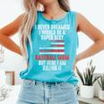 I Never Dreamed I Would Be a Super Sexy Baseball Mom Sport Comfort Colors Tank Top Light Green I Never Dreamed I Would Be a Super Sexy Baseball Mom Sport Comfort Colors Tank Top Light Green
