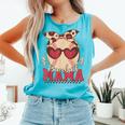 Heart Glasses Baseball Mama Baseball Mom Mother's Day Comfort Colors Tank Top Light Green Heart Glasses Baseball Mama Baseball Mom Mother's Day Comfort Colors Tank Top Light Green