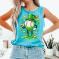 St Patrick Day Baseball Drip Ice Cream Baseball Comfort Colors Tank Top Light Green St Patrick Day Baseball Drip Ice Cream Baseball Comfort Colors Tank Top Light Green