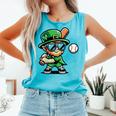St Patricks Day Leprechaun Baseball Saint Paddys Boys Men Comfort Colors Tank Top Light Green St Patricks Day Leprechaun Baseball Saint Paddys Boys Men Comfort Colors Tank Top Light Green