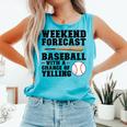 Weekend Forecast Baseball Baseball Mom Comfort Colors Tank Top Light Green Weekend Forecast Baseball Baseball Mom Comfort Colors Tank Top Light Green