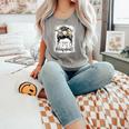 Leopard Messy Bun Mom Mother's Day Baseball Mommy Comfort Colors Tank Top Butter Leopard Messy Bun Mom Mother's Day Baseball Mommy Comfort Colors Tank Top Butter