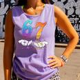 67 Meme Baseball Kids Girls Humor Number 6 7 Comfort Colors Tank Top Lagoon 67 Meme Baseball Kids Girls Humor Number 6 7 Comfort Colors Tank Top Lagoon