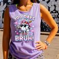 Baseball Ice Cram Drip 100 Days Of School 100th Boys Youth Comfort Colors Tank Top Lagoon