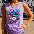 Baseball Ice Cream Drip 100 Days Of School Student Teacher Comfort Colors Tank Top Lagoon Baseball Ice Cream Drip 100 Days Of School Student Teacher Comfort Colors Tank Top Lagoon
