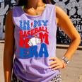 In My Baseball Mom Era Groovy Baseball Mother's Day US Flag Comfort Colors Tank Top Lagoon In My Baseball Mom Era Groovy Baseball Mother's Day US Flag Comfort Colors Tank Top Lagoon
