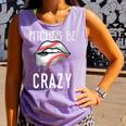 Baseball Mom Pitches Be Crazy Lips Premium Comfort Colors Tank Top Lagoon Baseball Mom Pitches Be Crazy Lips Premium Comfort Colors Tank Top Lagoon