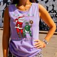 Christmas Santa Baseball Ugly Sweater Comfort Colors Tank Top Lagoon