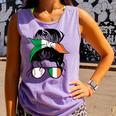 Ireland Baseball Mom Messy Bun Irish Baseball Girl Comfort Colors Tank Top Lagoon Ireland Baseball Mom Messy Bun Irish Baseball Girl Comfort Colors Tank Top Lagoon