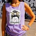 Leopard Messy Bun Mom Mother's Day Baseball Mommy Comfort Colors Tank Top Lagoon Leopard Messy Bun Mom Mother's Day Baseball Mommy Comfort Colors Tank Top Lagoon
