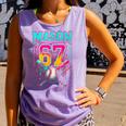 Mason 67 Ice Cream Drip Baseball Ice Cream Drip Comfort Colors Tank Top Lagoon