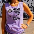 Moms Against White Baseball Pants Funny Baseball Mom Comfort Colors Tank Top Lagoon Moms Against White Baseball Pants Funny Baseball Mom Comfort Colors Tank Top Lagoon
