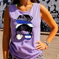 Nicaraguan Baseball Mom Nicaragua Flag Baseball Girl Comfort Colors Tank Top Lagoon
