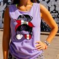 Peruvian Baseball Mom Peru Flag Baseball Girl Comfort Colors Tank Top Lagoon