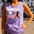Proud Baseball MOM USA American Flag Family Game Day Comfort Colors Tank Top Lagoon Proud Baseball MOM USA American Flag Family Game Day Comfort Colors Tank Top Lagoon