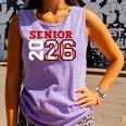 Senior Night Class Of 2026 Baseball Seniors Matching Team Comfort Colors Tank Top Lagoon