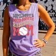 Somebody's Loudmouth Baseball Mom Baseball Comfort Colors Tank Top Lagoon Somebody's Loudmouth Baseball Mom Baseball Comfort Colors Tank Top Lagoon