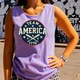 Team America 1776 4th Of July Patriotic Baseball Comfort Colors Tank Top Lagoon Team America 1776 4th Of July Patriotic Baseball Comfort Colors Tank Top Lagoon