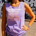 Uniform Washer Water Filler Cheerleader Baseball Mom Comfort Colors Tank Top Lagoon