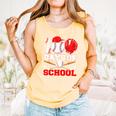 100 Days Of School Baseball Boys Kids Students Comfort Colors Tank Top Grey