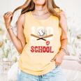 100 Days Of School Baseball 100 Days Smarter Boys Student Comfort Colors Tank Top Grey