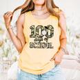100 Days Of School Camo Baseball Camouflage For Kids Comfort Colors Tank Top Grey