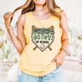 100 Days Of School Home Plate Camo Baseball Dripping Boys Comfort Colors Tank Top Grey