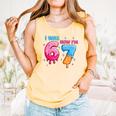 I Was 6 Now I'm 7 Meme Six Seven Baseball 7th Birthday Comfort Colors Tank Top Grey I Was 6 Now I'm 7 Meme Six Seven Baseball 7th Birthday Comfort Colors Tank Top Grey