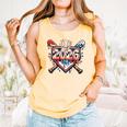 Baseball 2026 Ice Cream Drip Bats For Boys Birthday Graphic Comfort Colors Tank Top Grey Baseball 2026 Ice Cream Drip Bats For Boys Birthday Graphic Comfort Colors Tank Top Grey