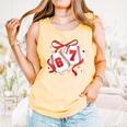 Baseball 67 Six Seven Gen Alpha Meme Valentine's Day Comfort Colors Tank Top Grey