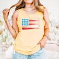 Baseball American Flag Patriotic USA Pride Comfort Colors Tank Top Grey Baseball American Flag Patriotic USA Pride Comfort Colors Tank Top Grey