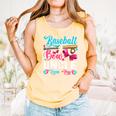 Baseball Or Bows Uncle Loves You Gender Reveal Comfort Colors Tank Top Grey