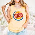 Baseball Dinger King Logo For Home Run Players And Fan Comfort Colors Tank Top Grey Baseball Dinger King Logo For Home Run Players And Fan Comfort Colors Tank Top Grey