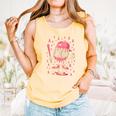Baseball Drip Ice Cream Breast Cancer Awareness Boys & Girls Comfort Colors Tank Top Grey