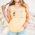 Baseball Hit Hard Run Fast Turn Left Men Boys Comfort Colors Tank Top Grey