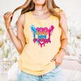 Baseball Ice Cream Drip 100 Days Of School Boys Girls 100th Comfort Colors Tank Top Grey Baseball Ice Cream Drip 100 Days Of School Boys Girls 100th Comfort Colors Tank Top Grey