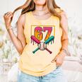 Baseball Ice Cream Drip Number 67 Player 67th Birthday Premium Tri-Blend Comfort Colors Tank Top Grey Baseball Ice Cream Drip Number 67 Player 67th Birthday Premium Tri-Blend Comfort Colors Tank Top Grey