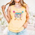 Baseball Ice Cream Drip Number 67 Player Six Seven Meme 6 7 Comfort Colors Tank Top Grey