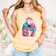 Baseball Ice Cream Drip Six Seven Gen Alpha Meme 67 Comfort Colors Tank Top Grey Baseball Ice Cream Drip Six Seven Gen Alpha Meme 67 Comfort Colors Tank Top Grey