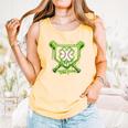 Baseball Icecream St Patrick's Day Lucky Charm Shamrock Drip Comfort Colors Tank Top Grey Baseball Icecream St Patrick's Day Lucky Charm Shamrock Drip Comfort Colors Tank Top Grey