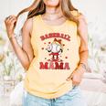 Baseball Mama Sports Mom Baseball Valentine Drip Girls Women Comfort Colors Tank Top Grey