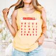 Baseball Mom Alphabet Parent Mama Player Game Sport Fan Comfort Colors Tank Top Grey Baseball Mom Alphabet Parent Mama Player Game Sport Fan Comfort Colors Tank Top Grey