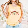 Baseball Mom Leopard Game Day Mom Life Mother's Day Comfort Colors Tank Top Grey Baseball Mom Leopard Game Day Mom Life Mother's Day Comfort Colors Tank Top Grey