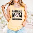 Baseball Mom Not Like a Normal Mom Baseball Mama Comfort Colors Tank Top Grey