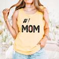 Baseball Mom Number One 1 Mother Baseball Lover Mother's Day Comfort Colors Tank Top Grey Baseball Mom Number One 1 Mother Baseball Lover Mother's Day Comfort Colors Tank Top Grey
