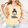 Baseball Momster Messy Bun Skull Mom For Women Halloween Comfort Colors Tank Top Grey Baseball Momster Messy Bun Skull Mom For Women Halloween Comfort Colors Tank Top Grey