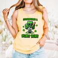 Baseball St Patrick's Day Irish Shamrock Trendy Comfort Colors Tank Top Grey