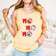 Basketball Baseball Soccer Christmas Ho Ho Ho Santa Xmas Comfort Colors Tank Top Grey Basketball Baseball Soccer Christmas Ho Ho Ho Santa Xmas Comfort Colors Tank Top Grey