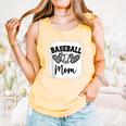 Custom Baseball Mom Number 56 Heart For Mom Comfort Colors Tank Top Grey Custom Baseball Mom Number 56 Heart For Mom Comfort Colors Tank Top Grey